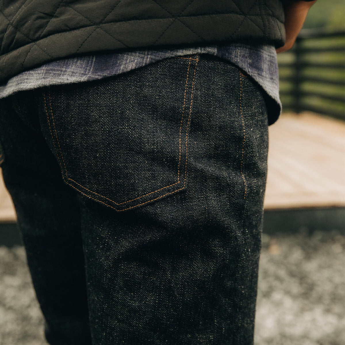 The Democratic Jean in Umeda Selvage
