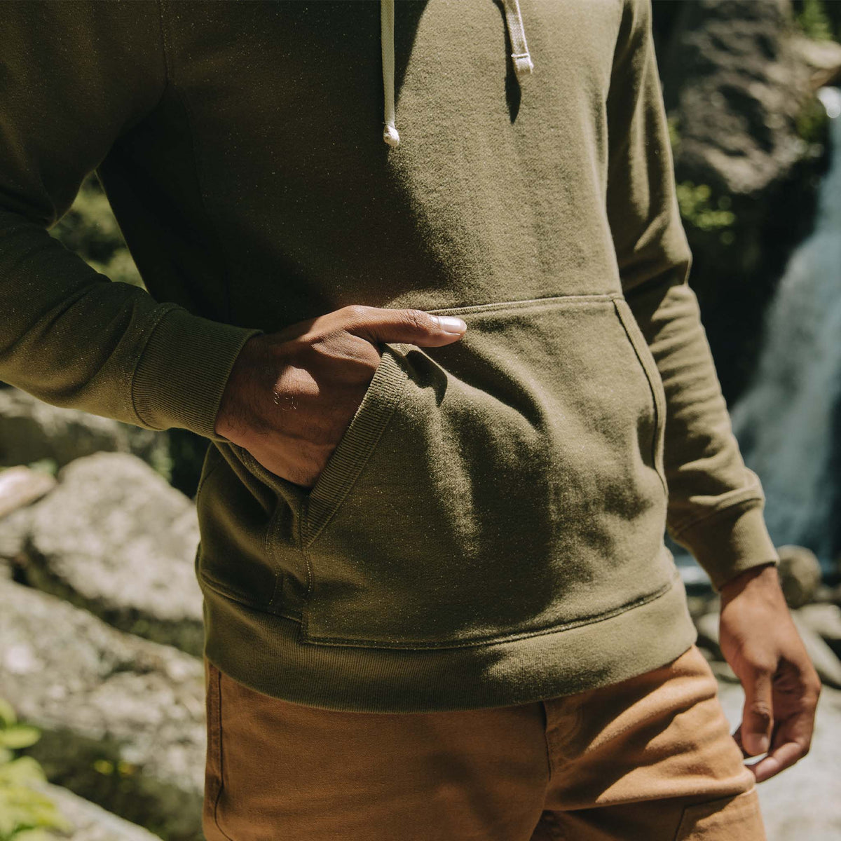 The Fillmore Hoodie in Cypress Terry