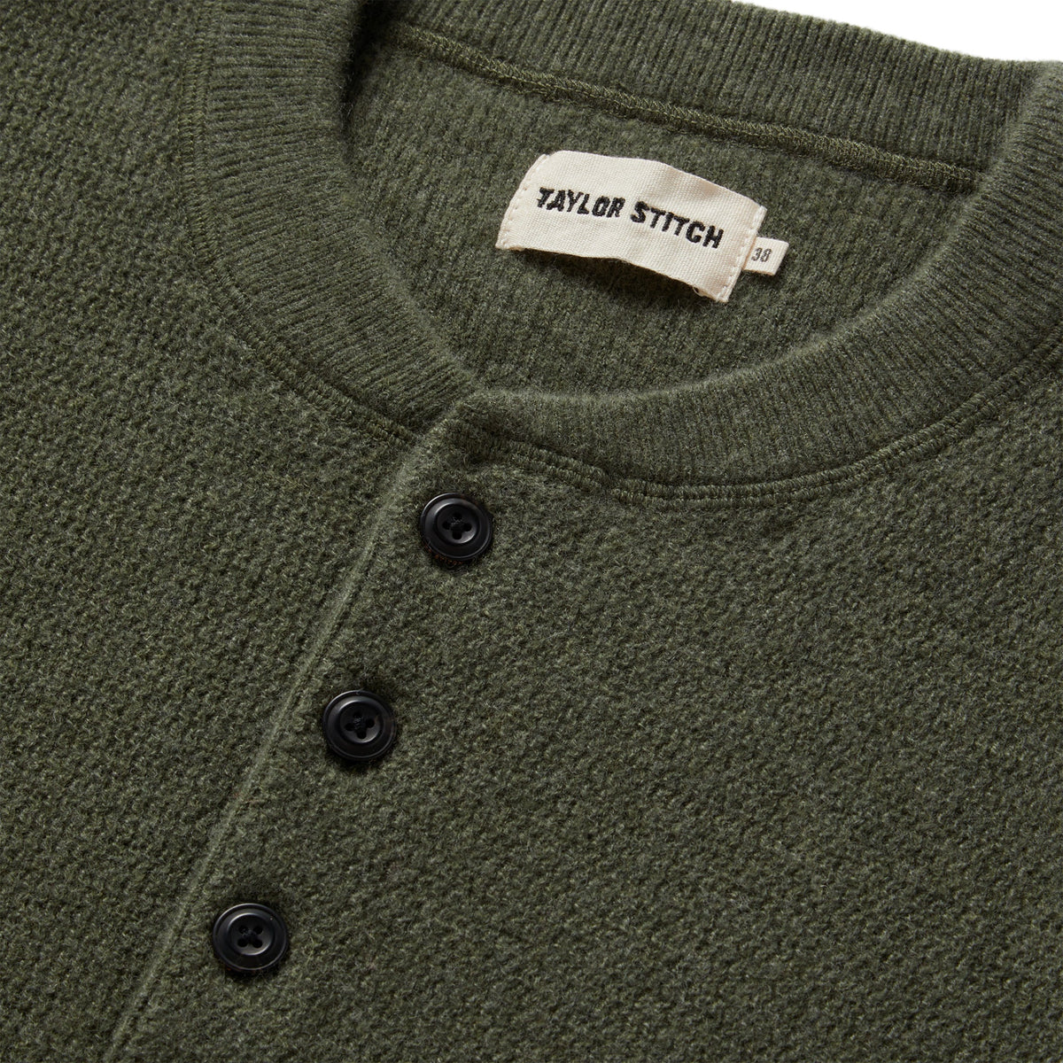 The Hudson Sweater in Heather Green