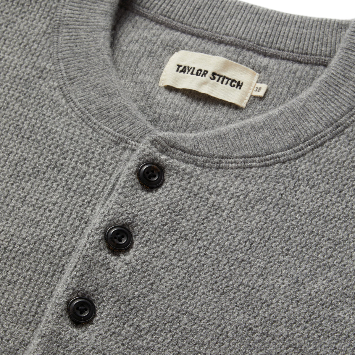 The Hudson Sweater in Heather Grey