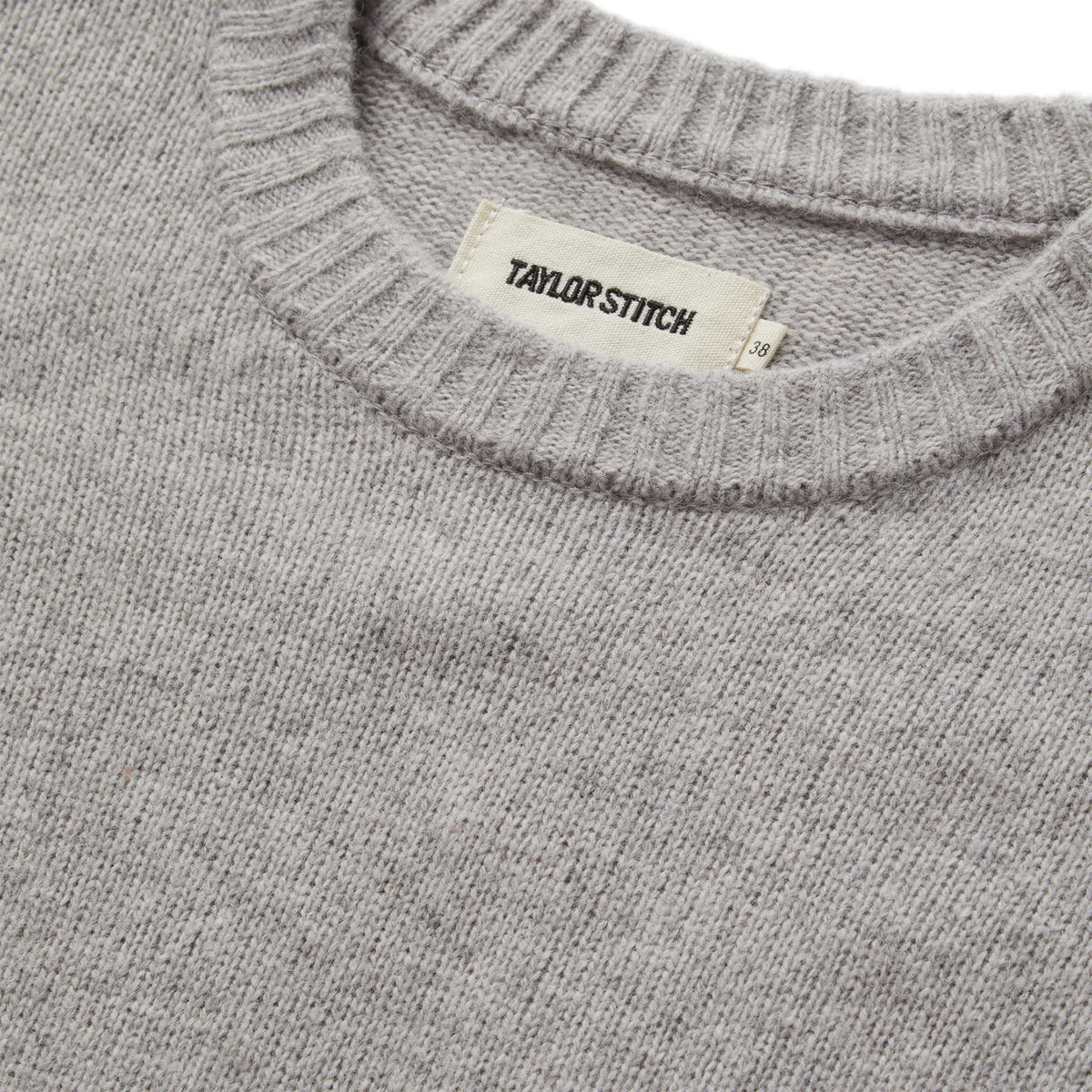 The Lodge Sweater in Heather Grey
