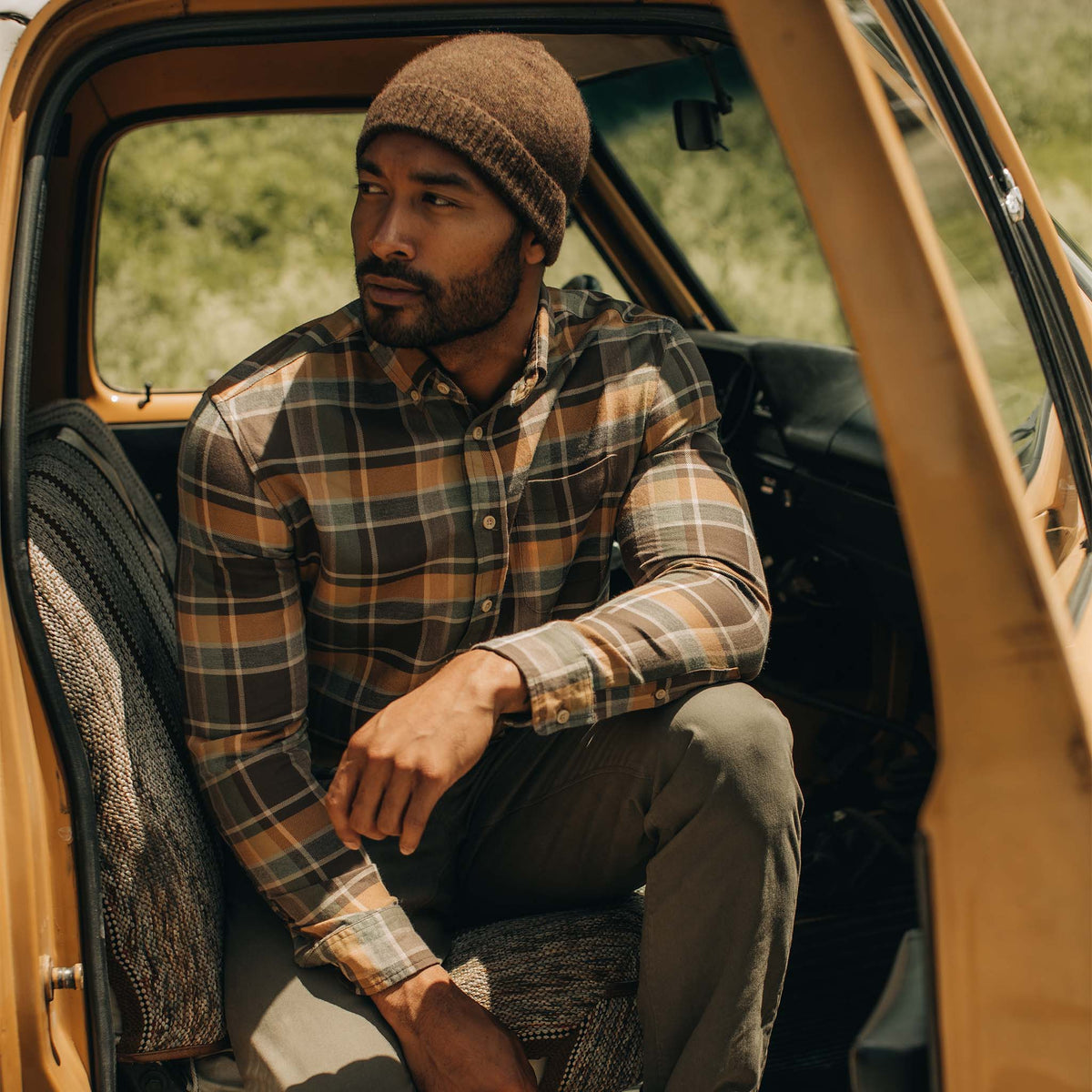 The Lodge Beanie in Coffee