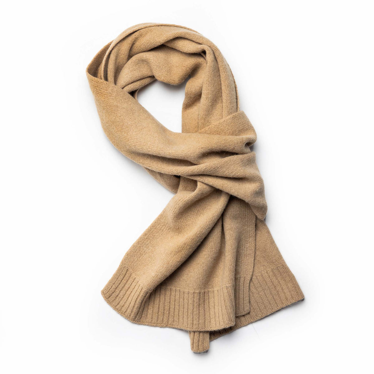 The Lodge Scarf in Camel
