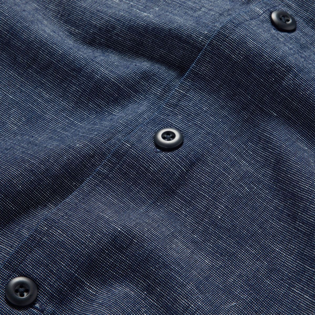 The Point Shirt in Indigo Slub