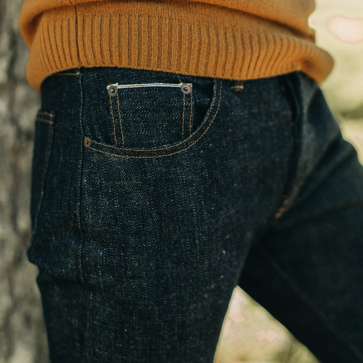 The Slim Jean in Umeda Selvage