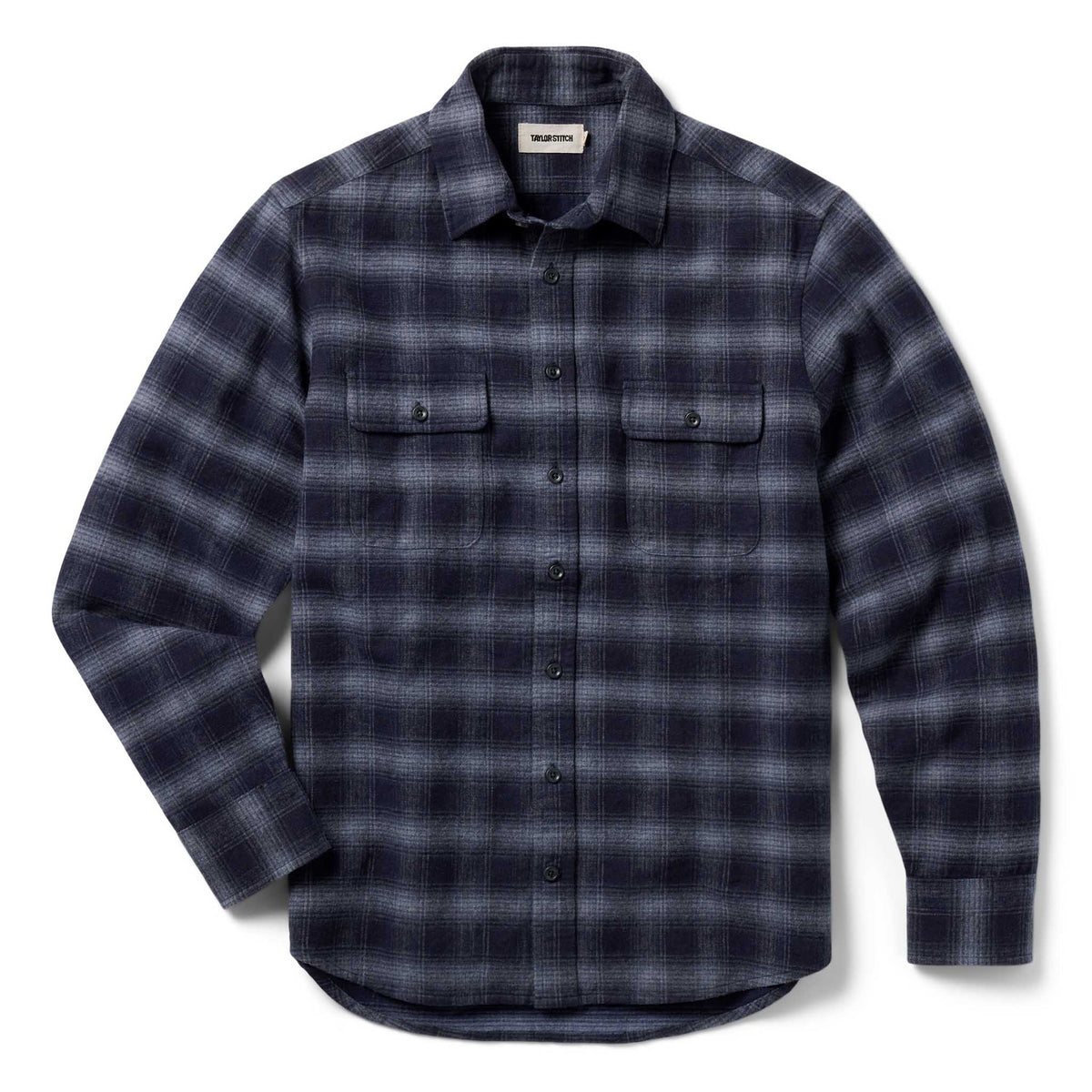 The Yosemite Shirt in Navy Shadow Plaid