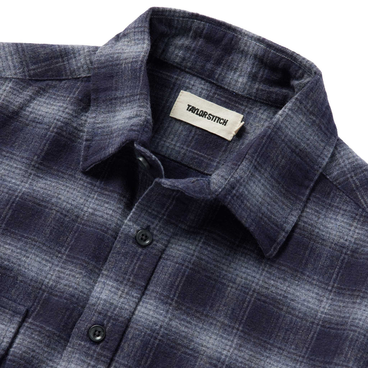 The Yosemite Shirt in Navy Shadow Plaid