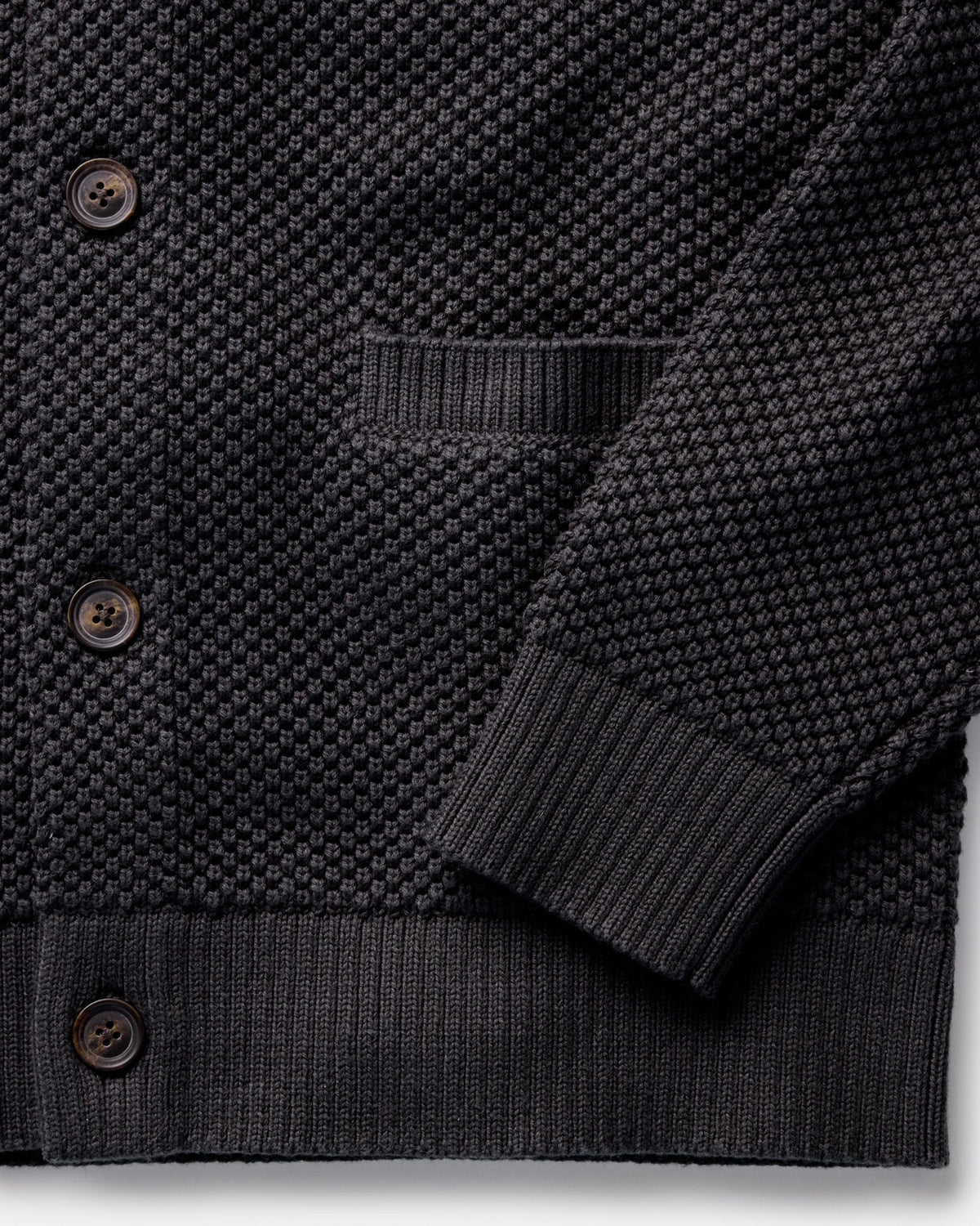 The Crawford Sweater in Charcoal