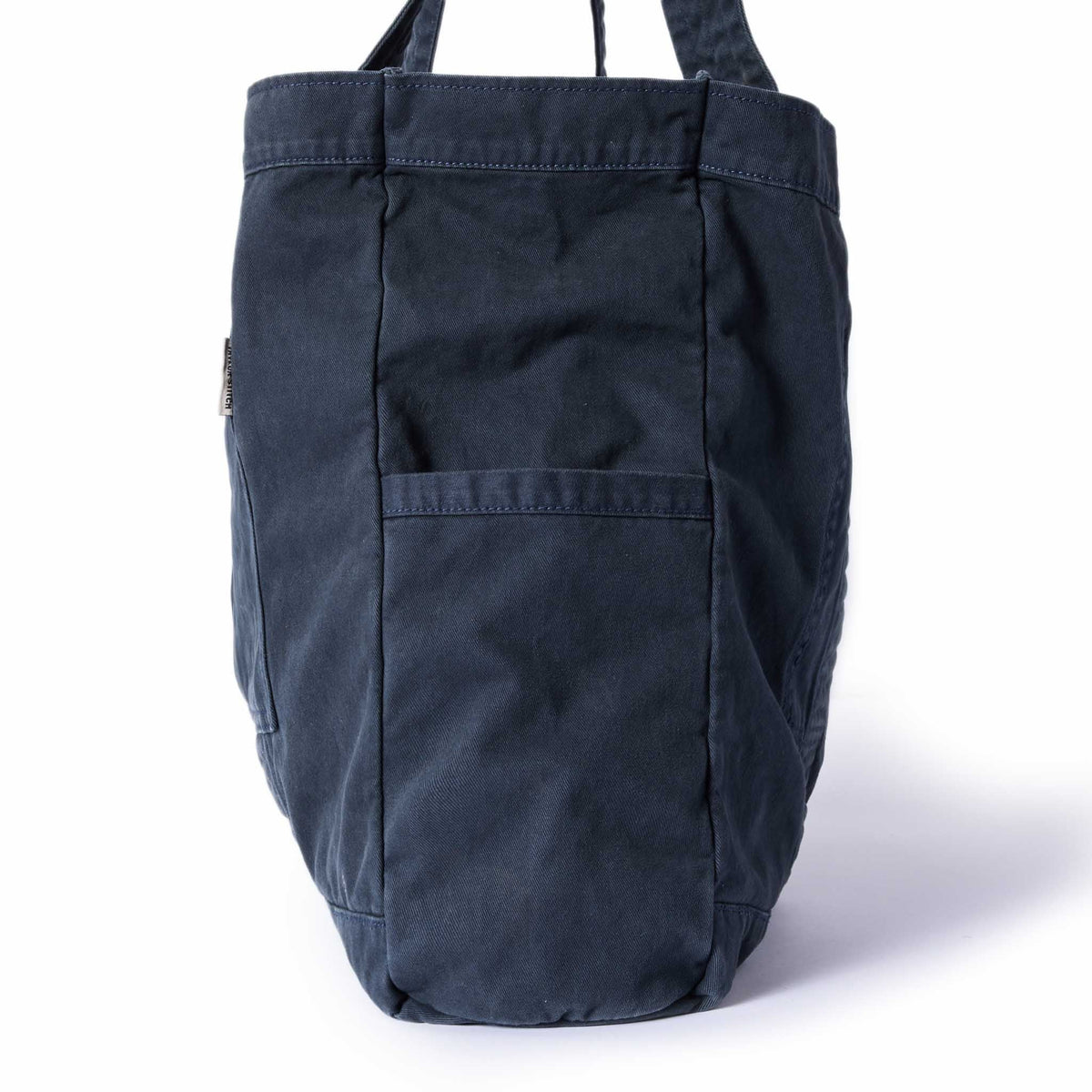 The Foundation Tote in Organic Navy