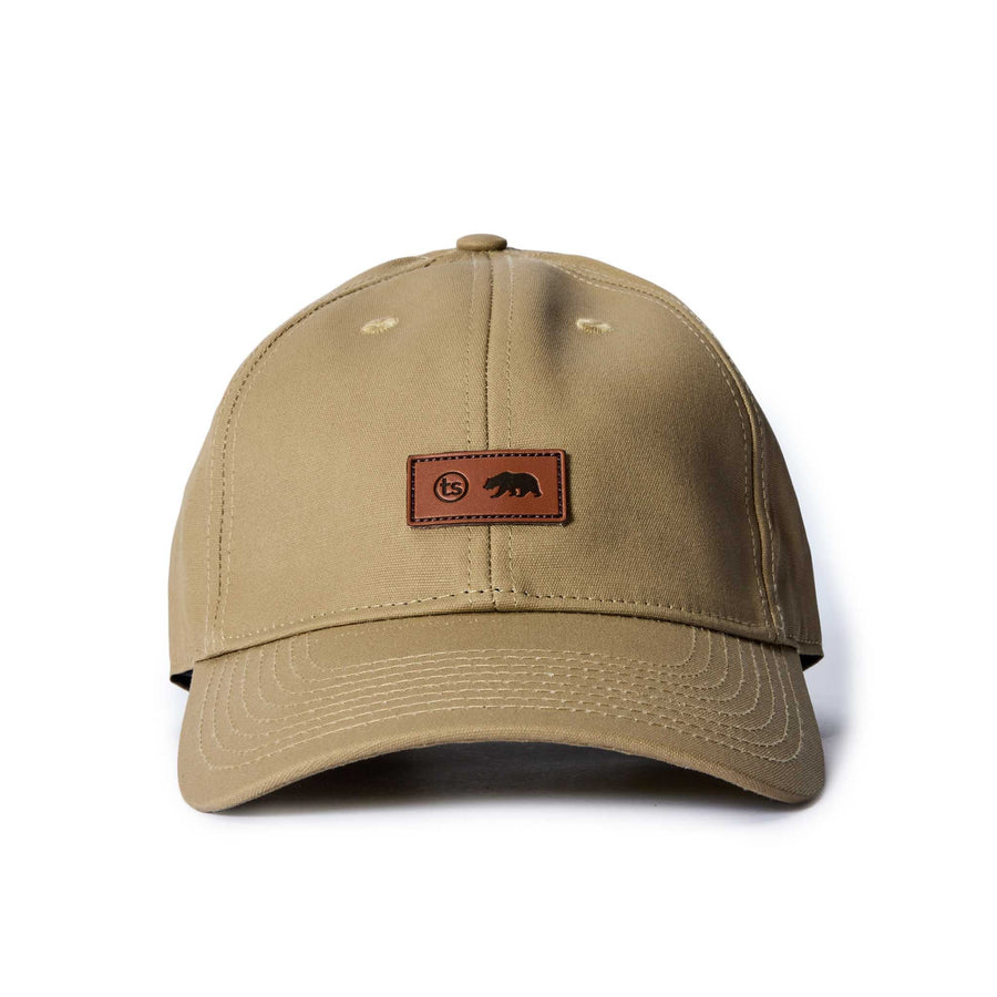 The Pathfinder Cap in Khaki Dry Wax