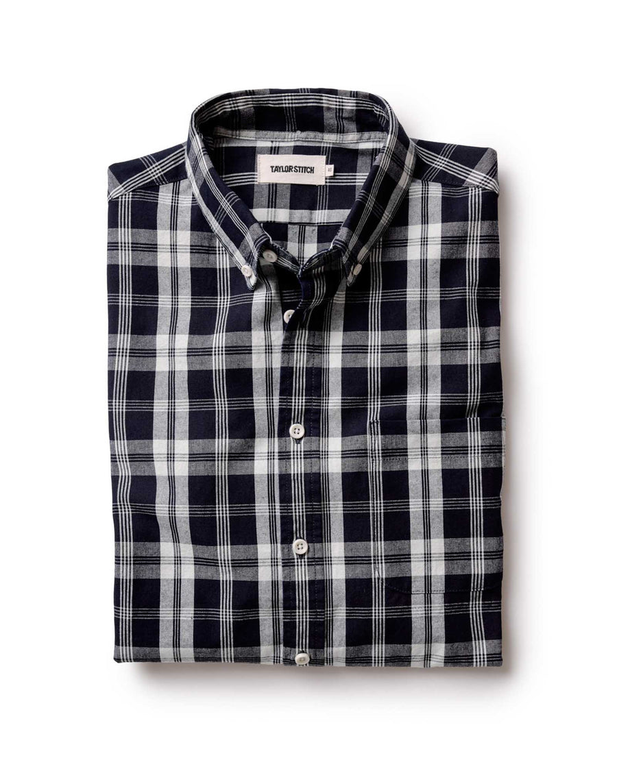 The Jack in Rinsed Indigo Plaid Oxford