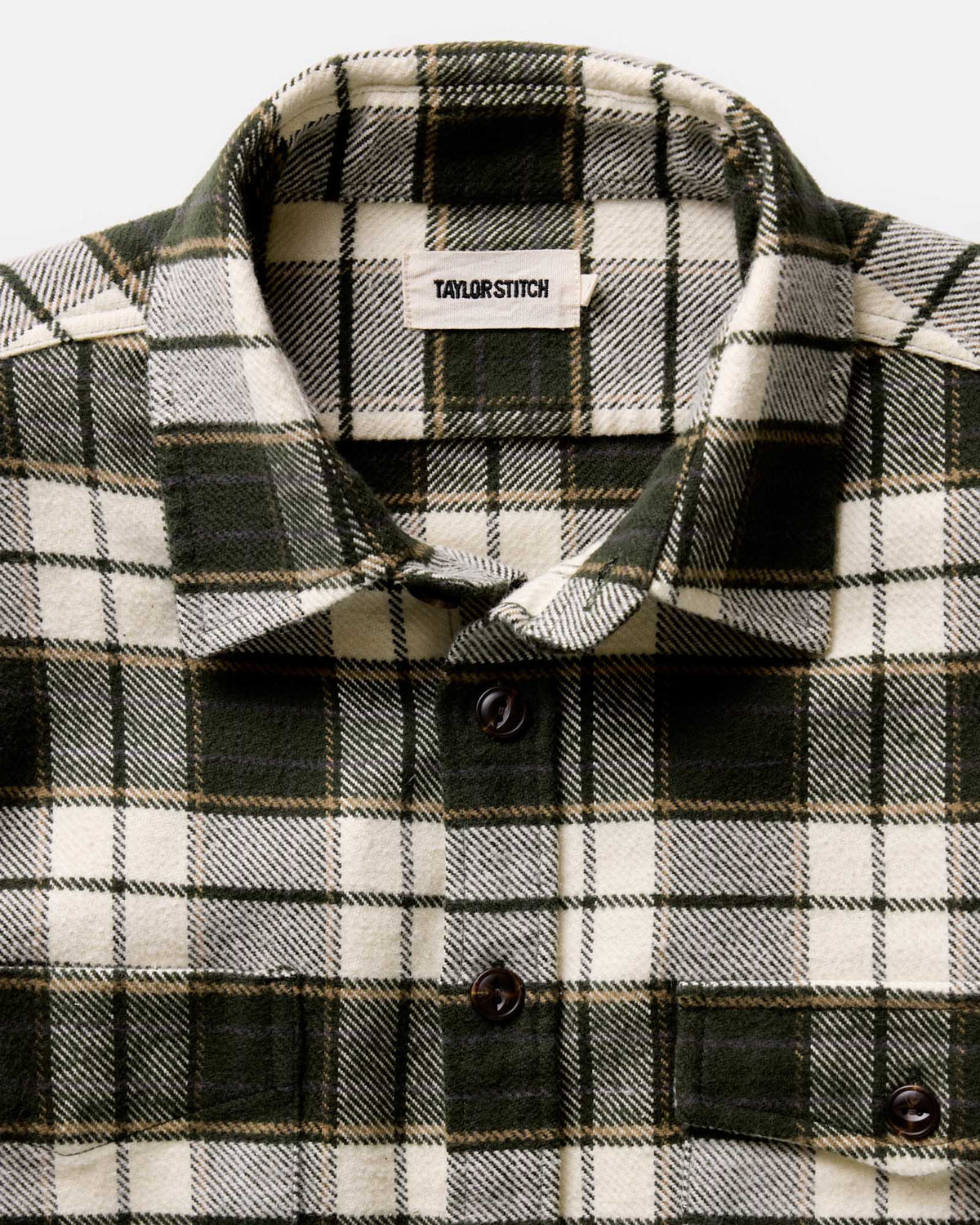 The Crater Shirt in Forest Plaid