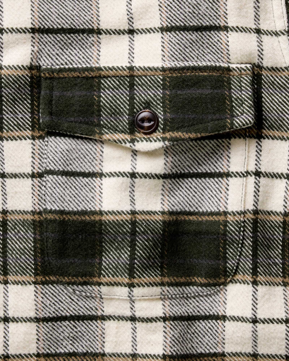 The Crater Shirt in Forest Plaid