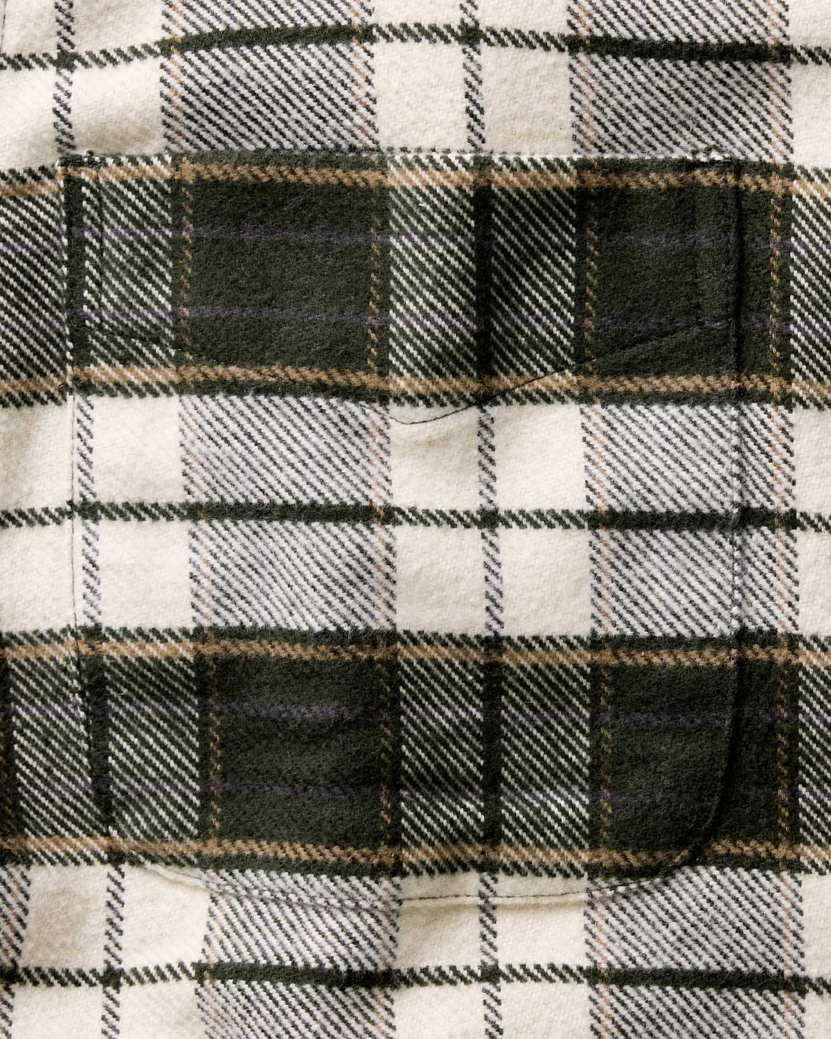 The Crater Shirt in Forest Plaid