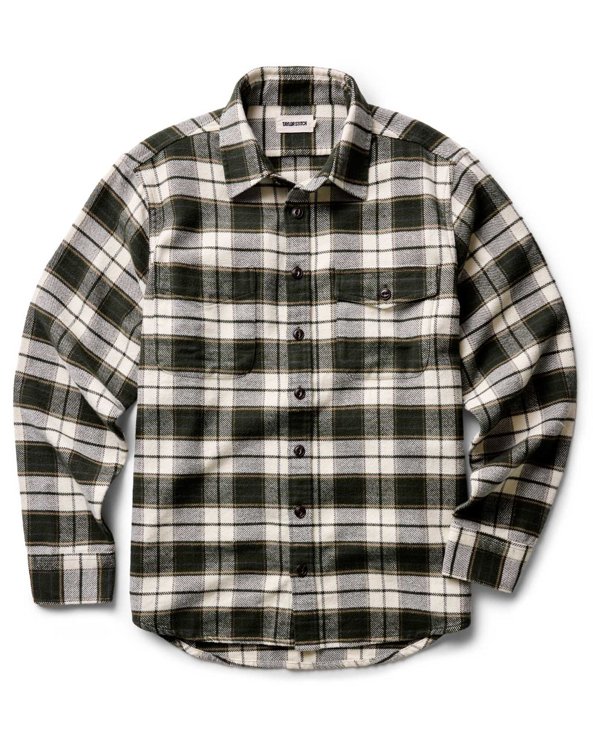 The Crater Shirt in Forest Plaid