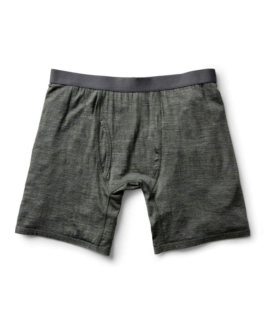 The Merino Boxer in Heather Army