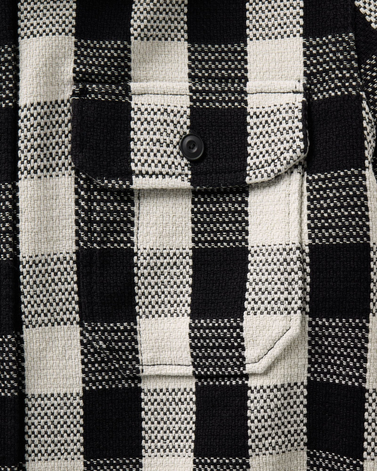 The Division Shirt in Black Indigo Check