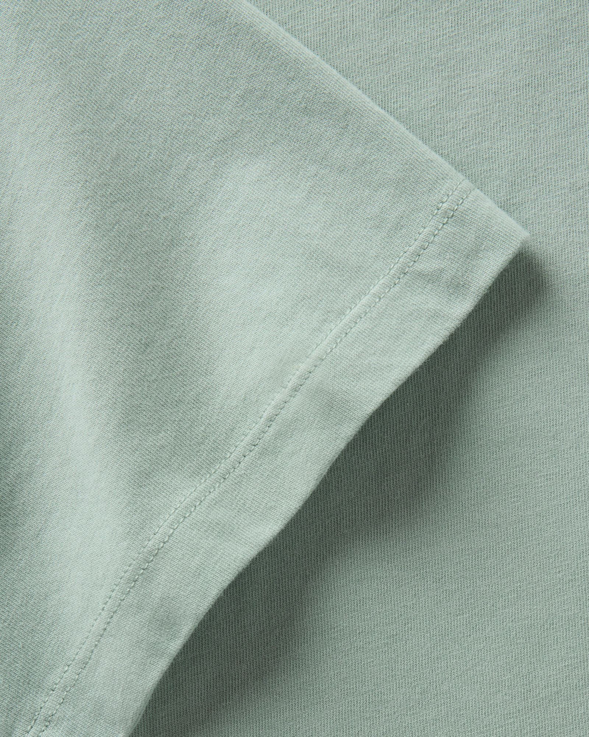 The Regenerative Cotton Tee in Faded Pine