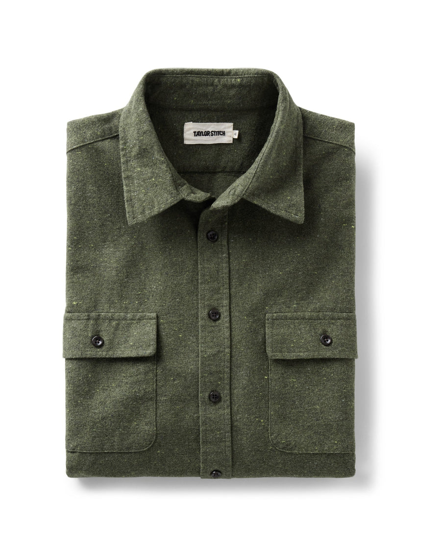 The Yosemite Shirt in Lichen Donegal