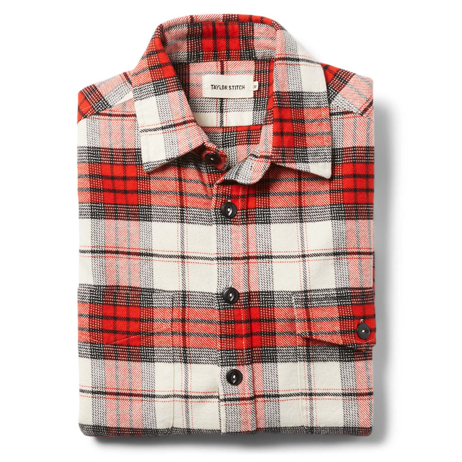 The Crater Shirt in Engine Plaid