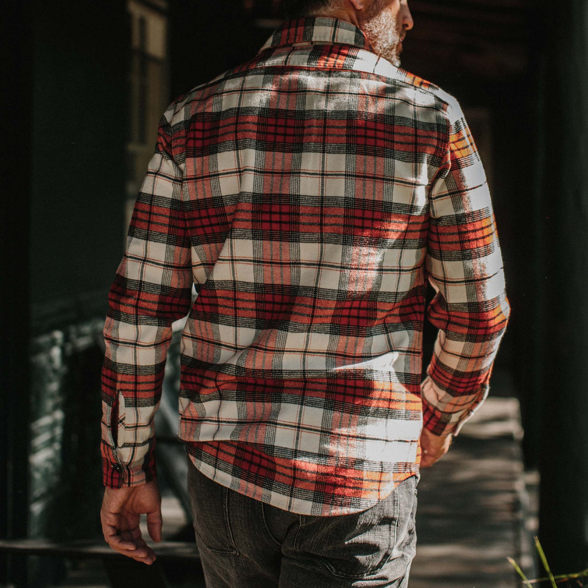 The Crater Shirt in Engine Plaid