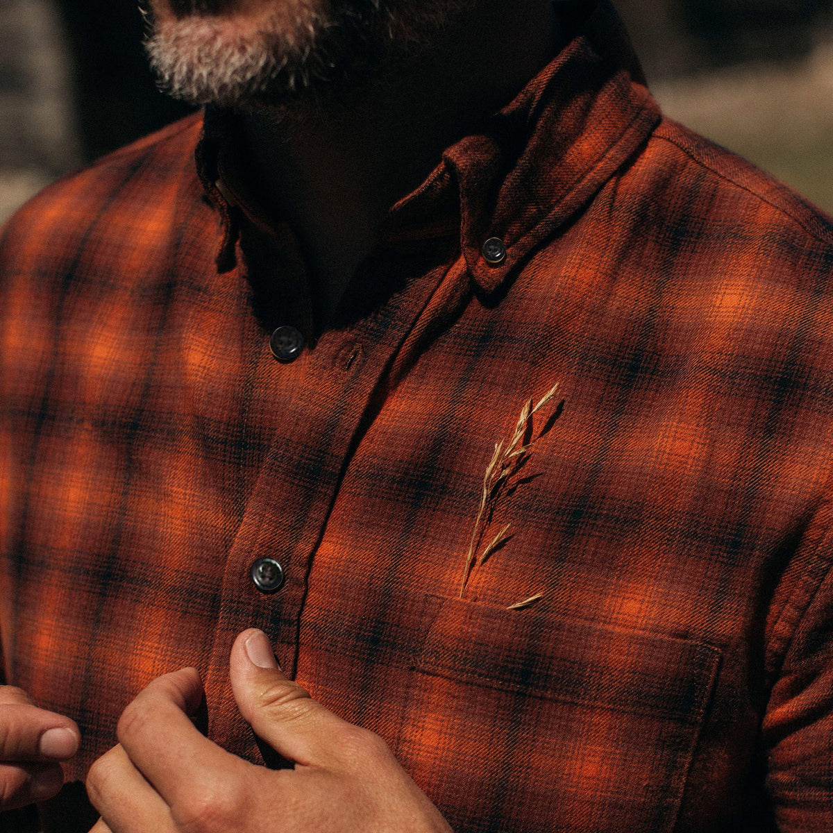 The Jack in Rust Plaid