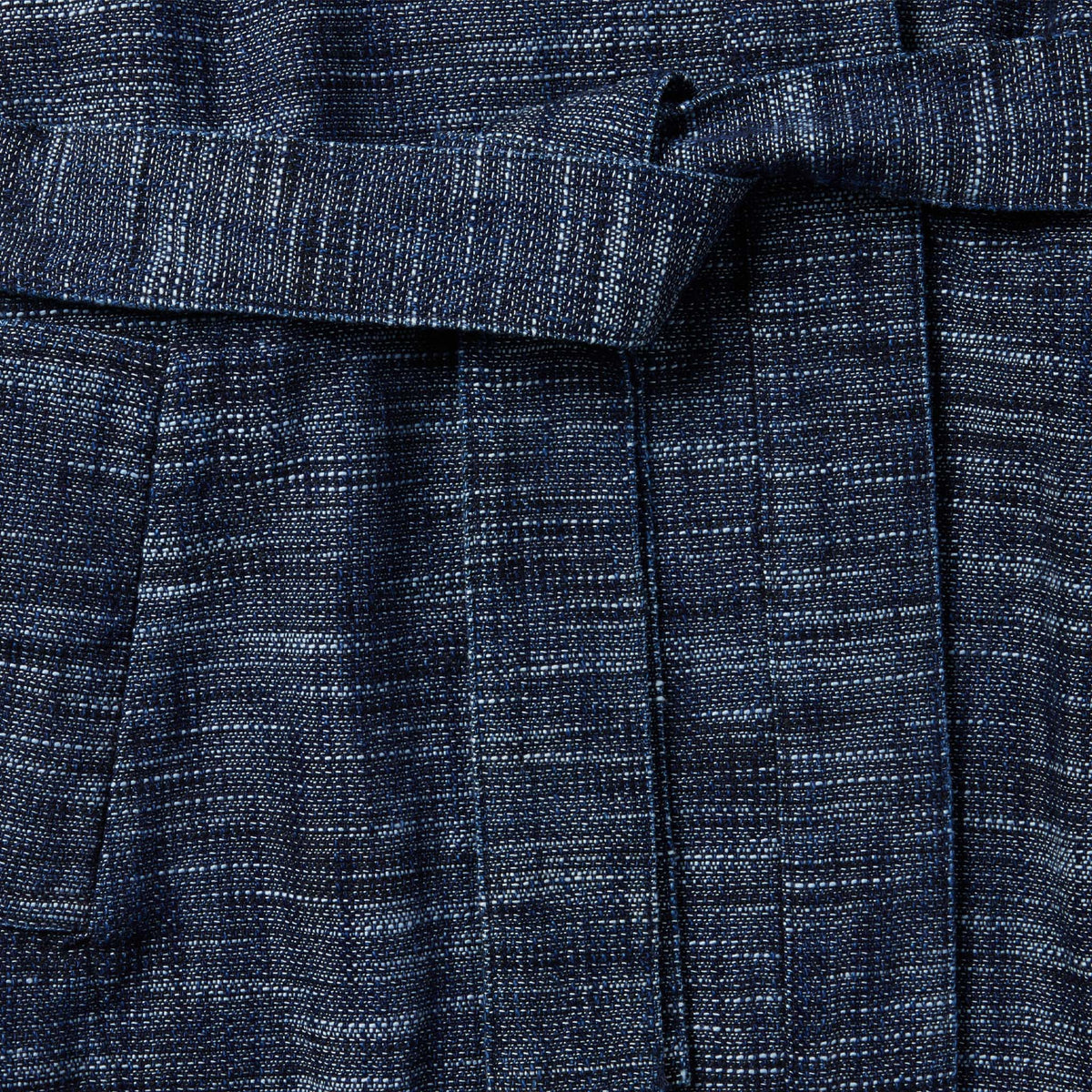 The Robe in Indigo Slub
