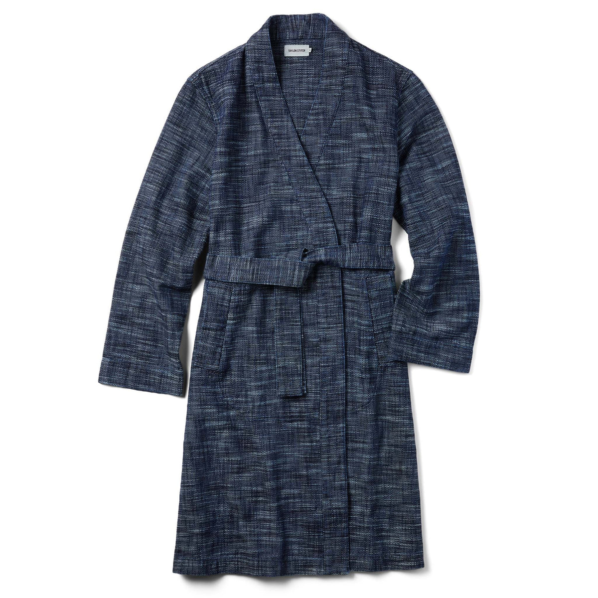 The Robe in Indigo Slub