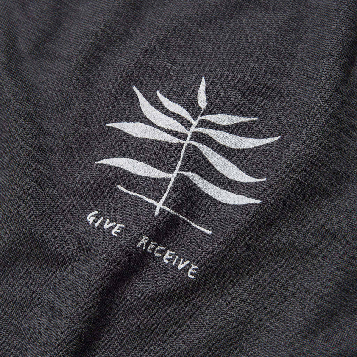 The Cotton Hemp Tee in Navy Give to Get