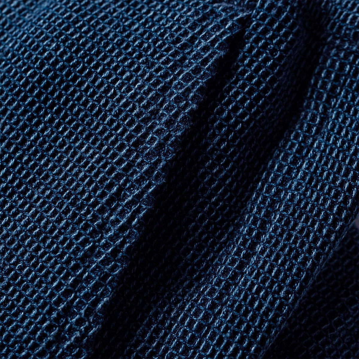 The Apres Pant in Indigo Waffle