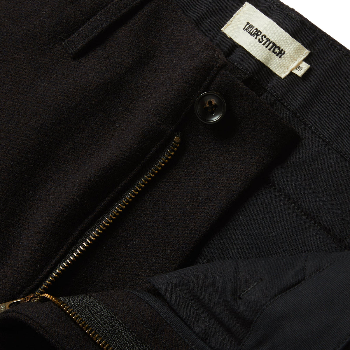 The Carnegie Pant in Espresso Wool