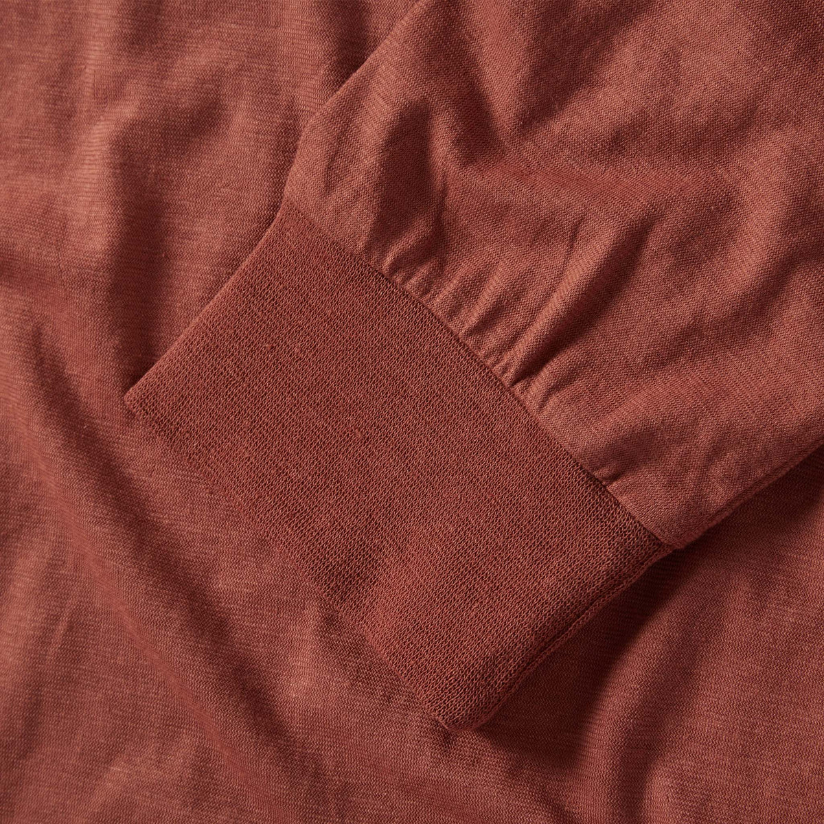 The Cotton Hemp Long Sleeve Tee in Engine
