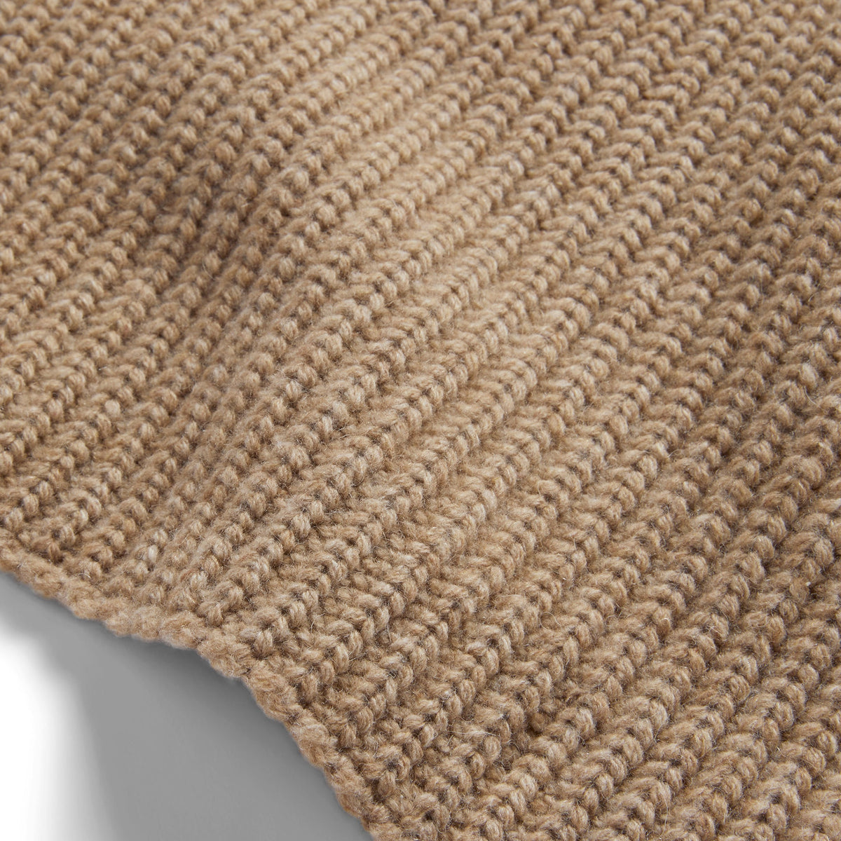 The Fisherman Scarf in Camel