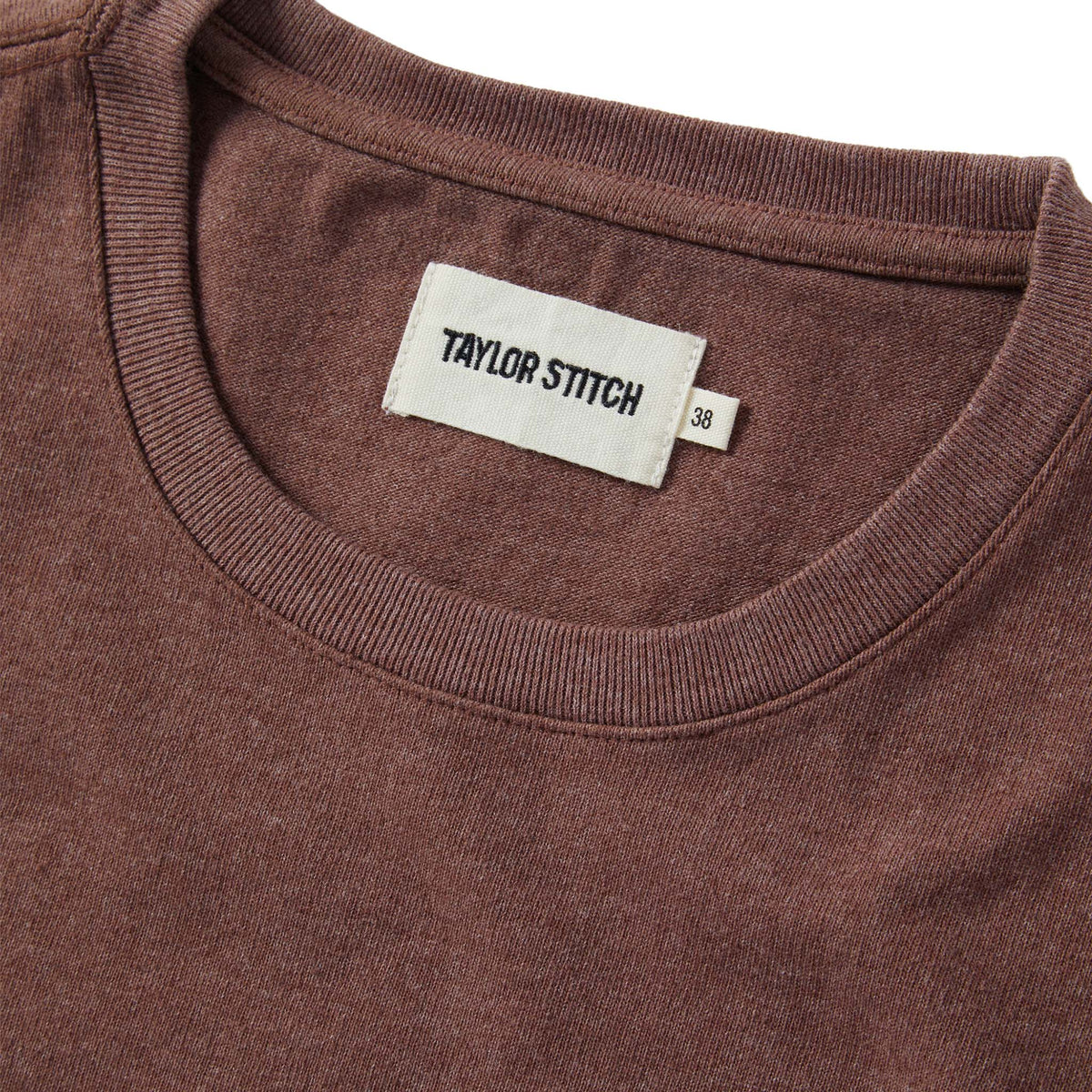The Heavy Bag Tee in Burgundy