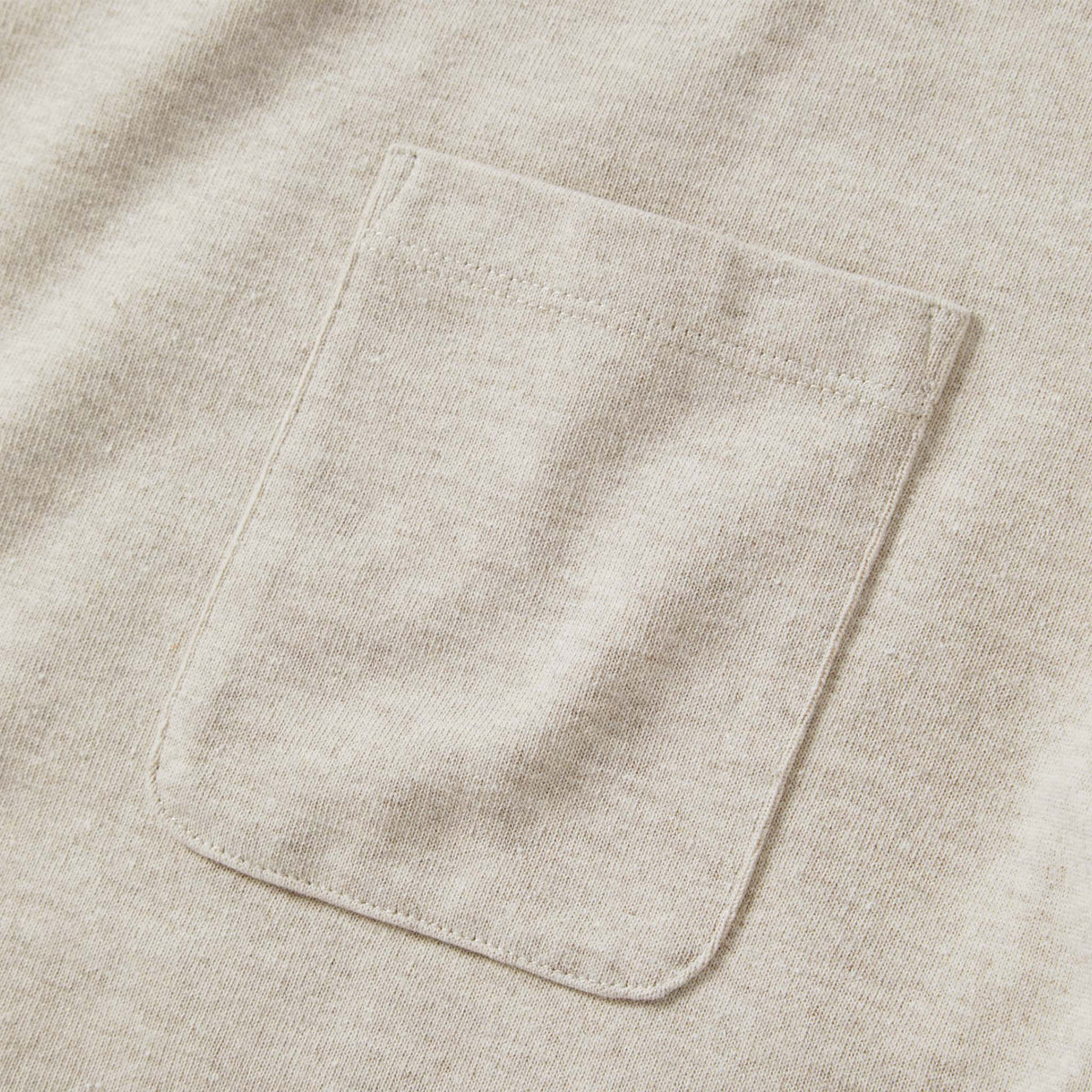 The Heavy Bag Tee in Oatmeal
