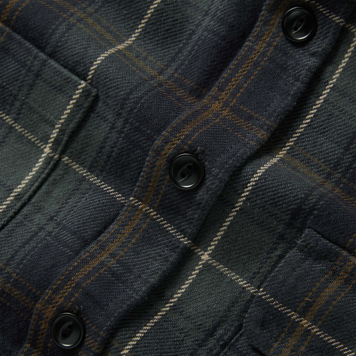 The Moto Utility Shirt in Shale Plaid