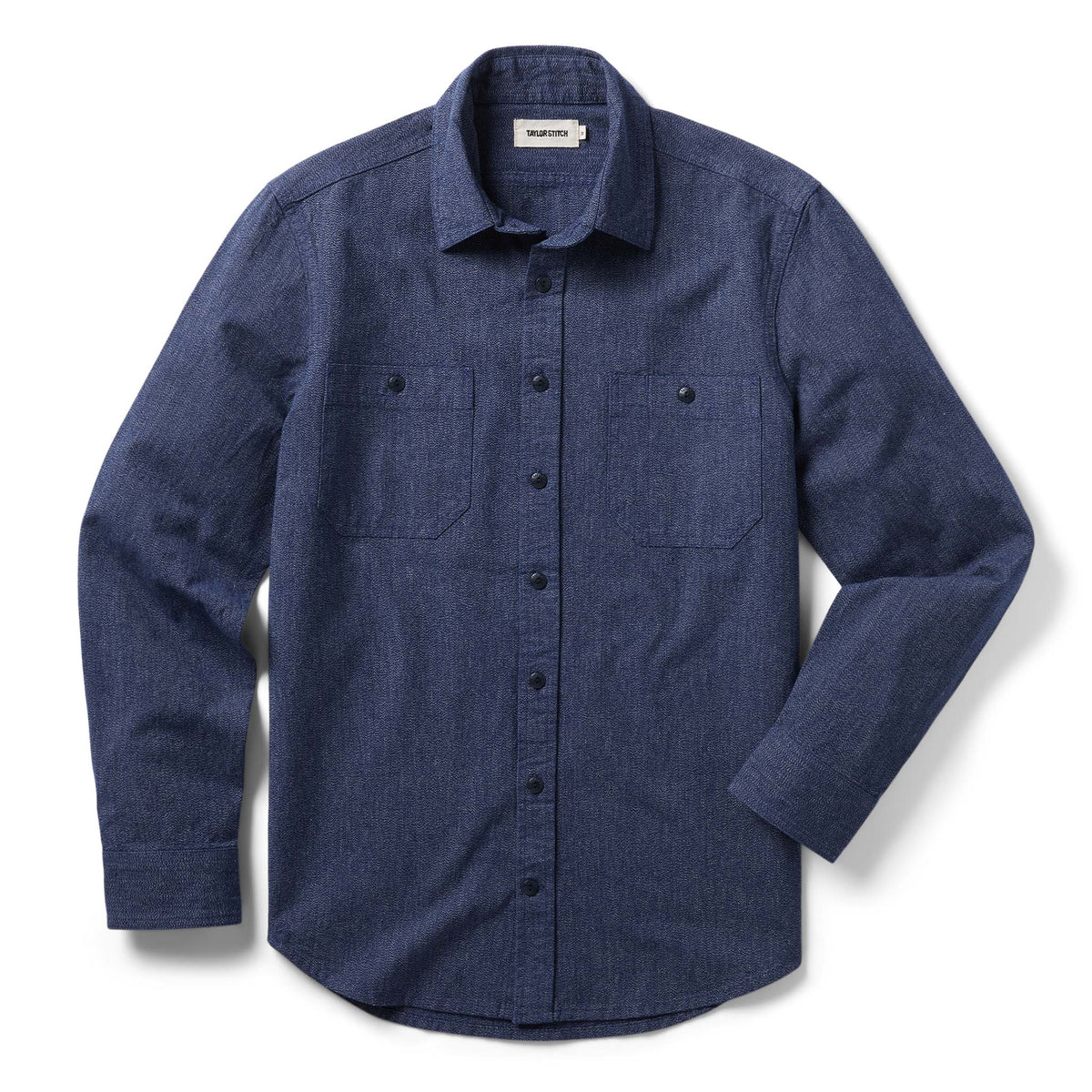 The Utility Shirt in Navy Jaspe