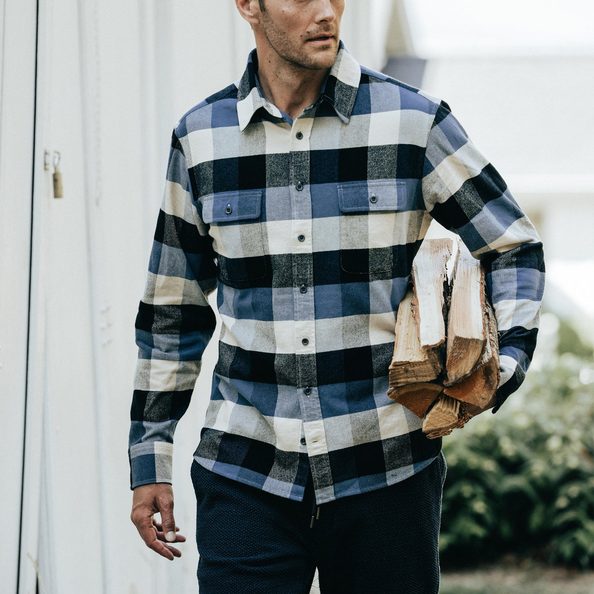 The Yosemite Shirt in Icicle Check