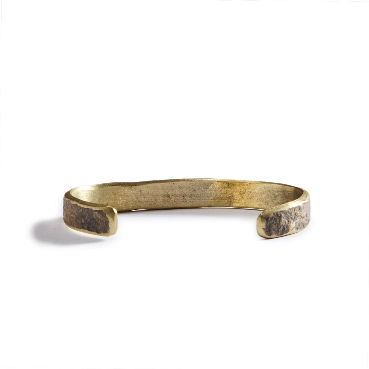 The Oxidized Cuff in Brass