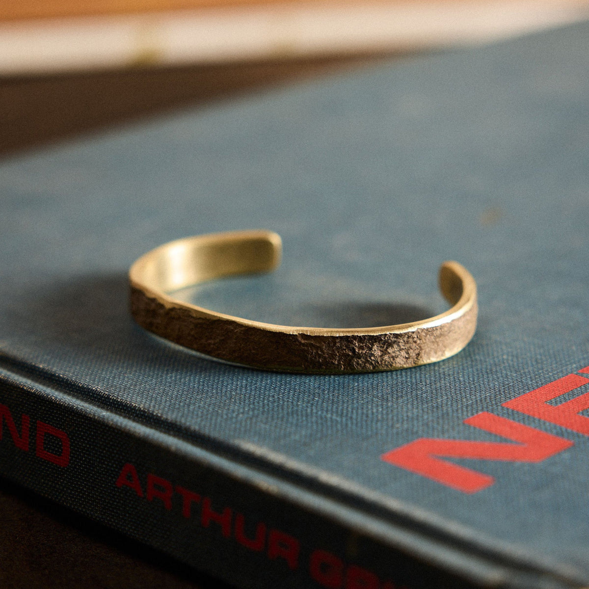 The Oxidized Cuff in Brass
