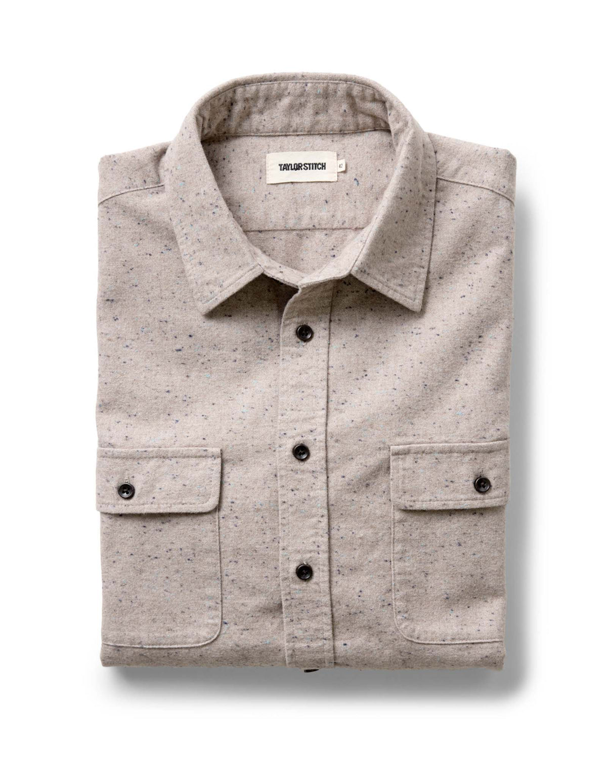 The Yosemite Shirt in Oat Donegal