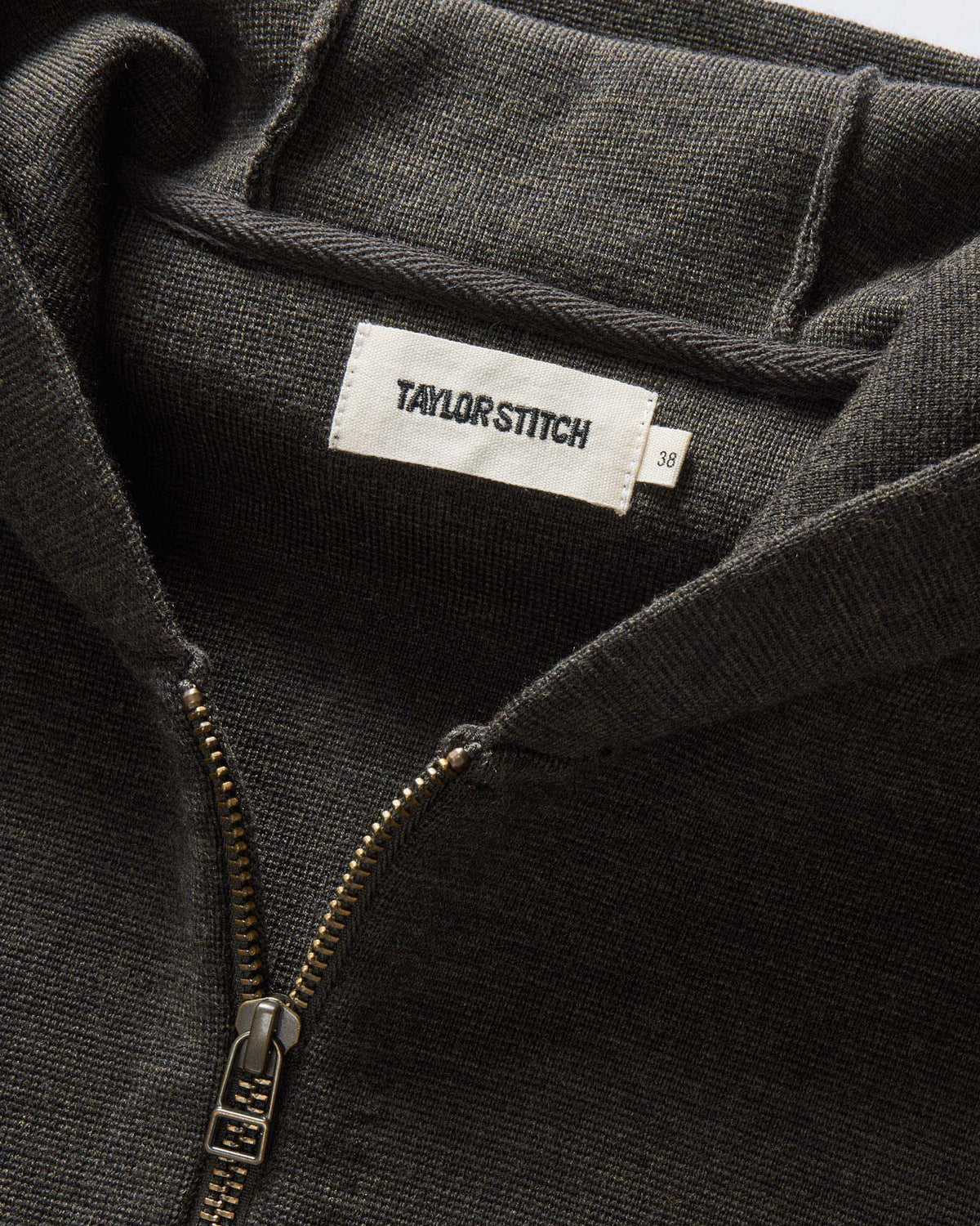 The Portola Hoodie in Heather Loden Merino