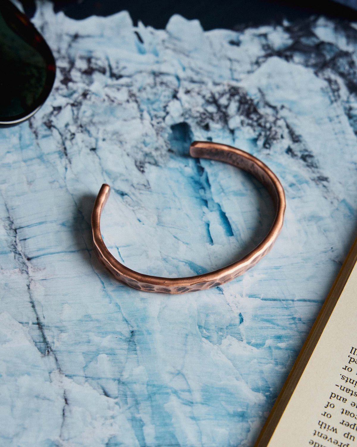 The Hammered Cuff in Copper