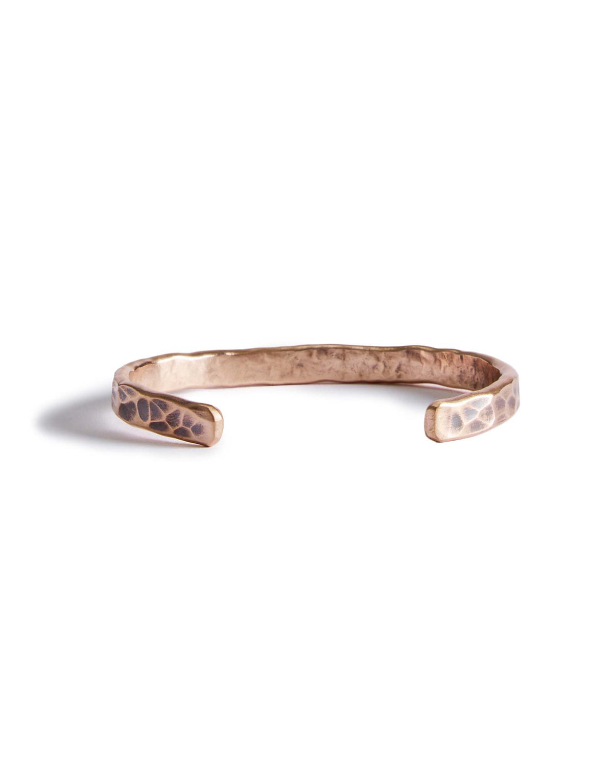 The Hammered Cuff in Copper