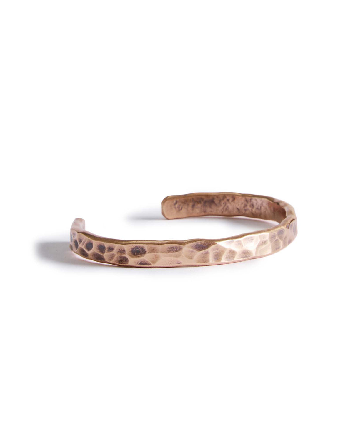 The Hammered Cuff in Copper