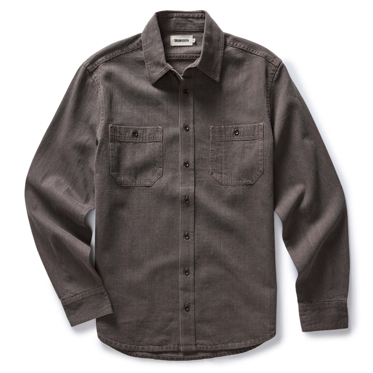 The Utility Shirt in Soil Selvedge Denim