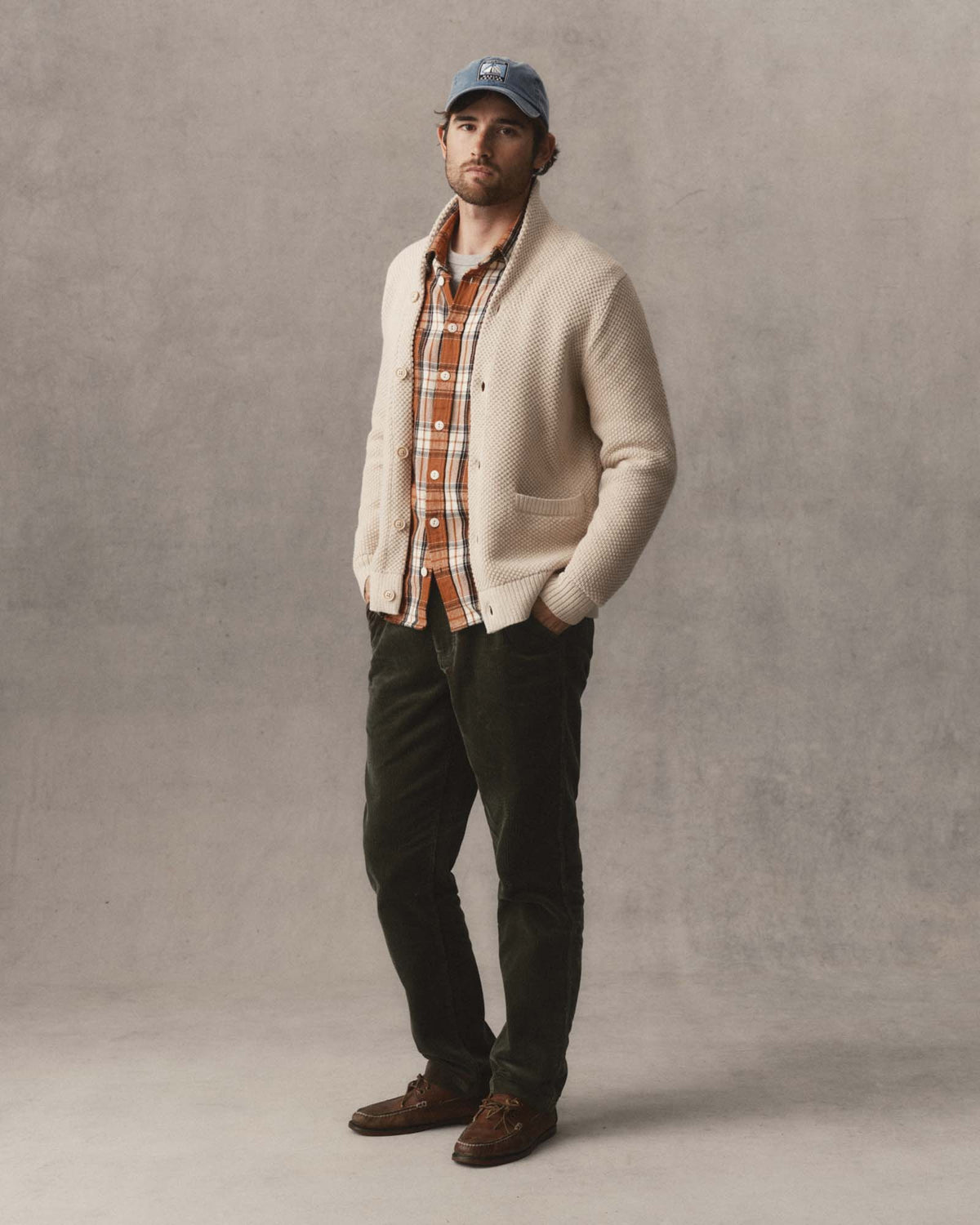 The Crawford Sweater in Marled Natural