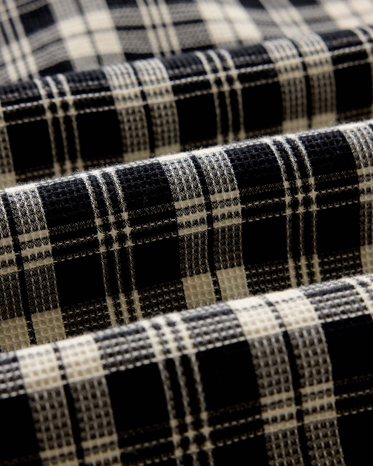 The Jack in Coal Plaid Waffle