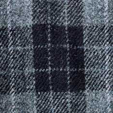 The Ojai Jacket in Midnight Tartan Harris Tweed Wool