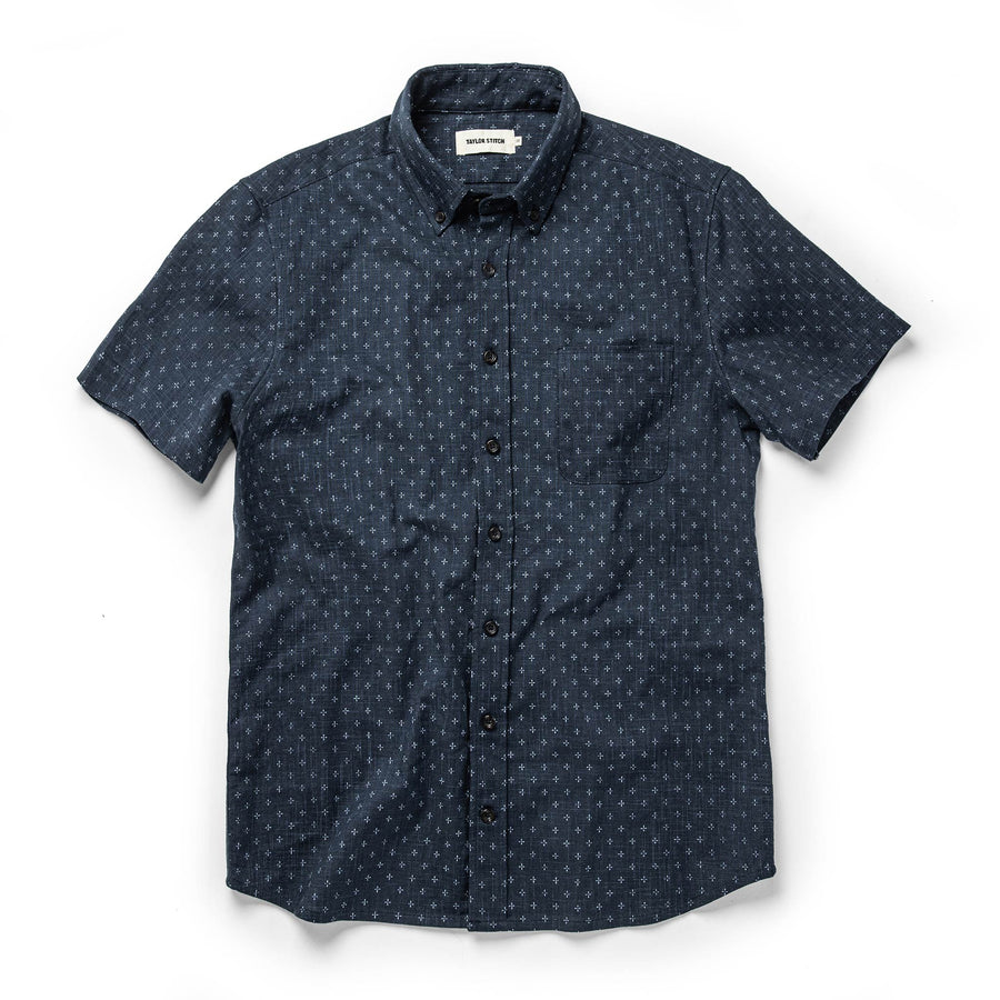 The Short Sleeve Jack in Indigo Star